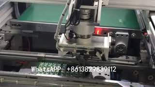 Preparatory work flow of China inline PCB milling cutter machine