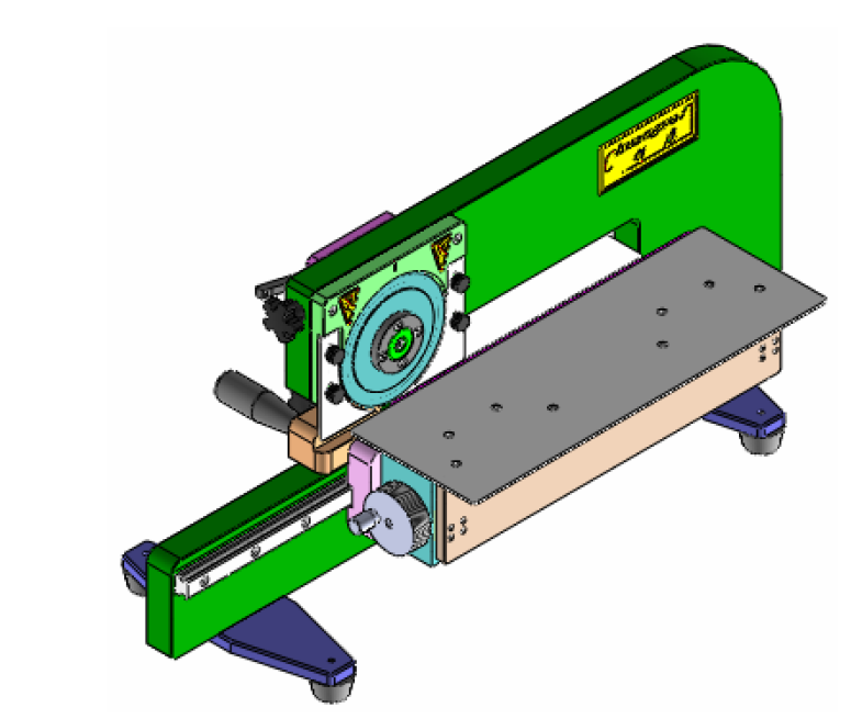 What is the V-CUT PCB separation machine and what are its characteristics